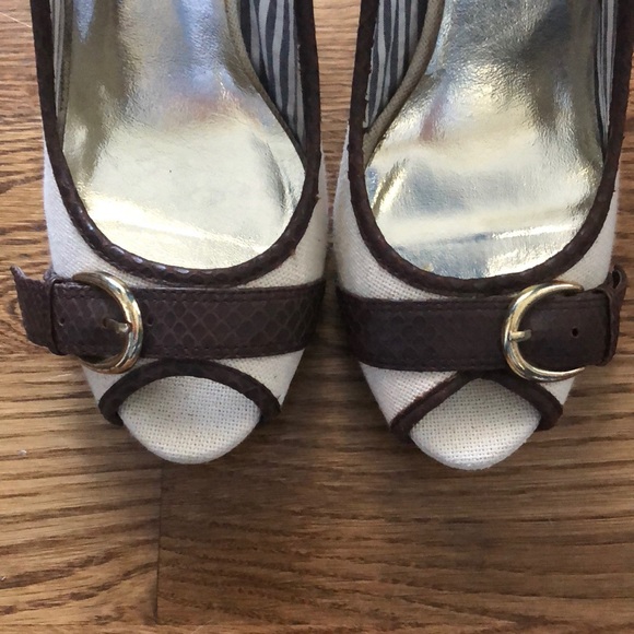 Steve Madden Peep Toe Pumps - Picture 3 of 5